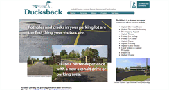 Desktop Screenshot of ducksbacksc.com